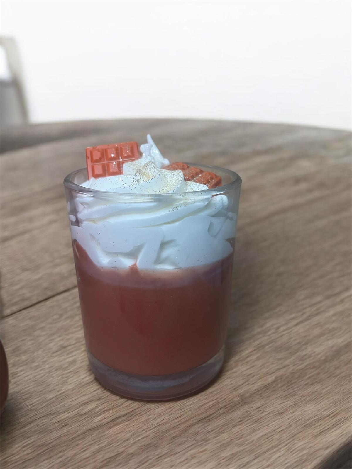 Bougie chocolat chaud