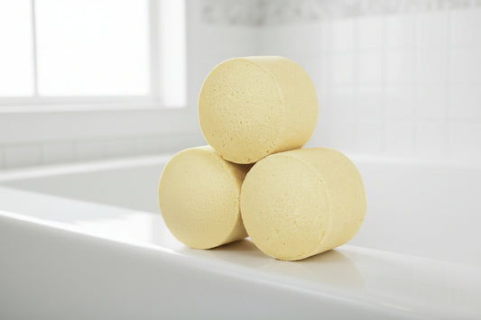 Mini boule de bain vanille