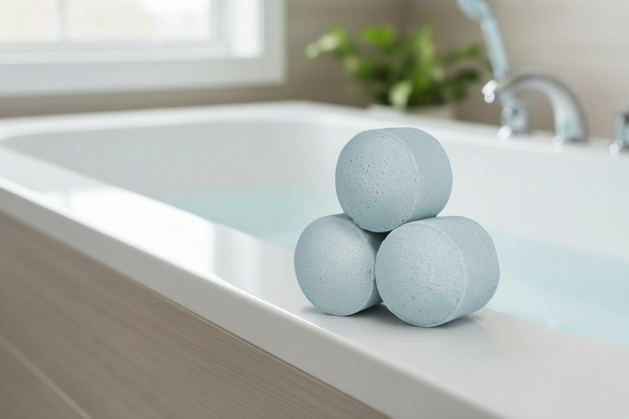 Mini boule de bain poudre de bébé