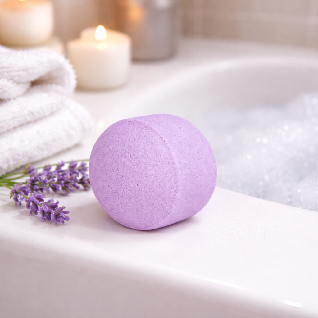 Mini boule de bain cerise noir