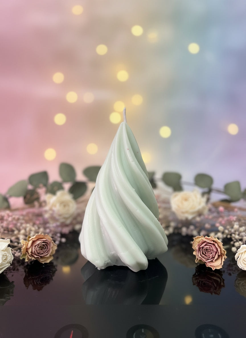 Bougie au coin du feu