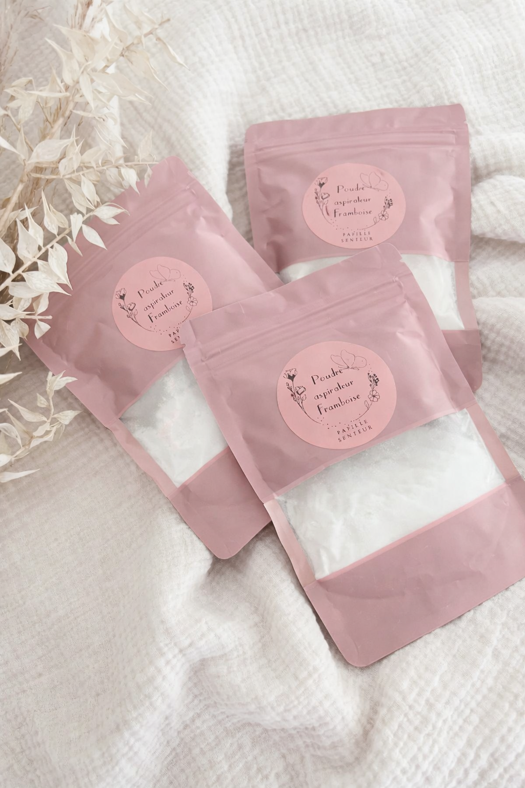 Poudre aspirateur framboise