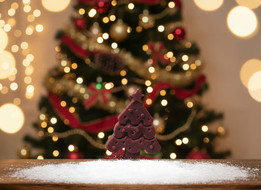 Fondant sapin de noël