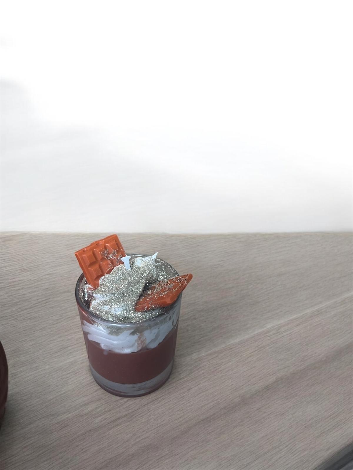 Bougie chocolat chaud