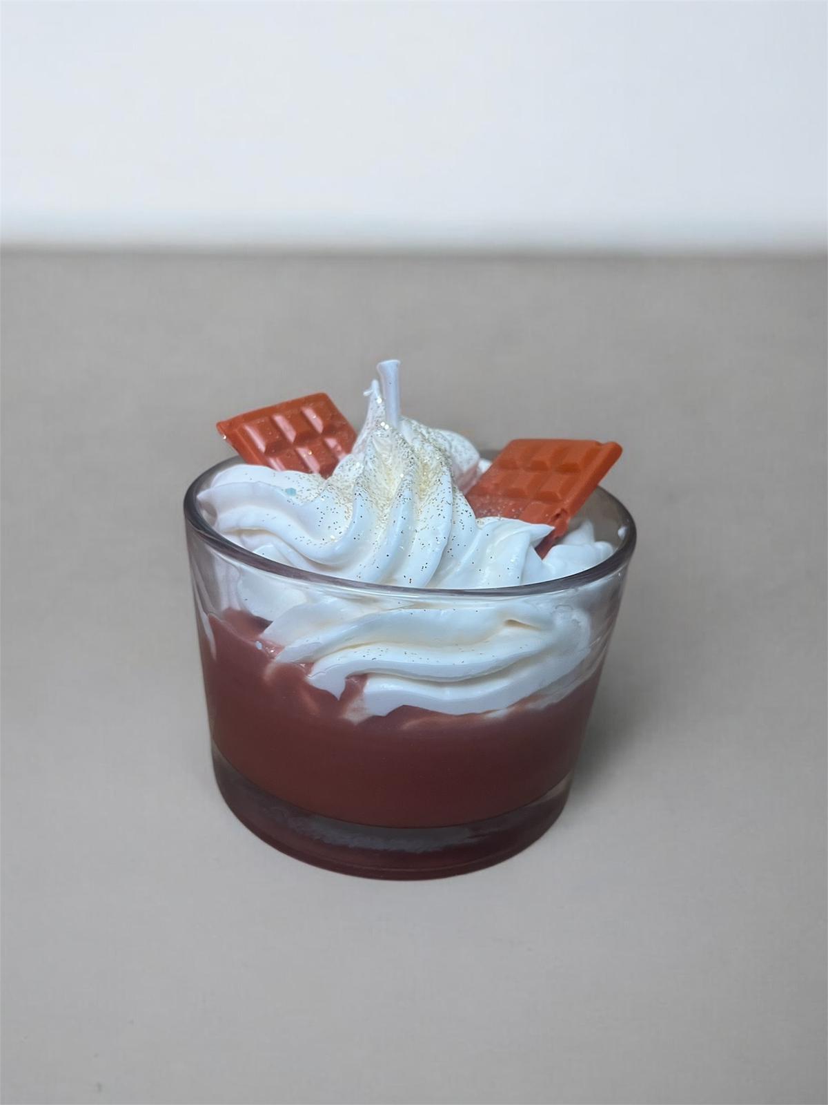 Bougie chocolat chaud