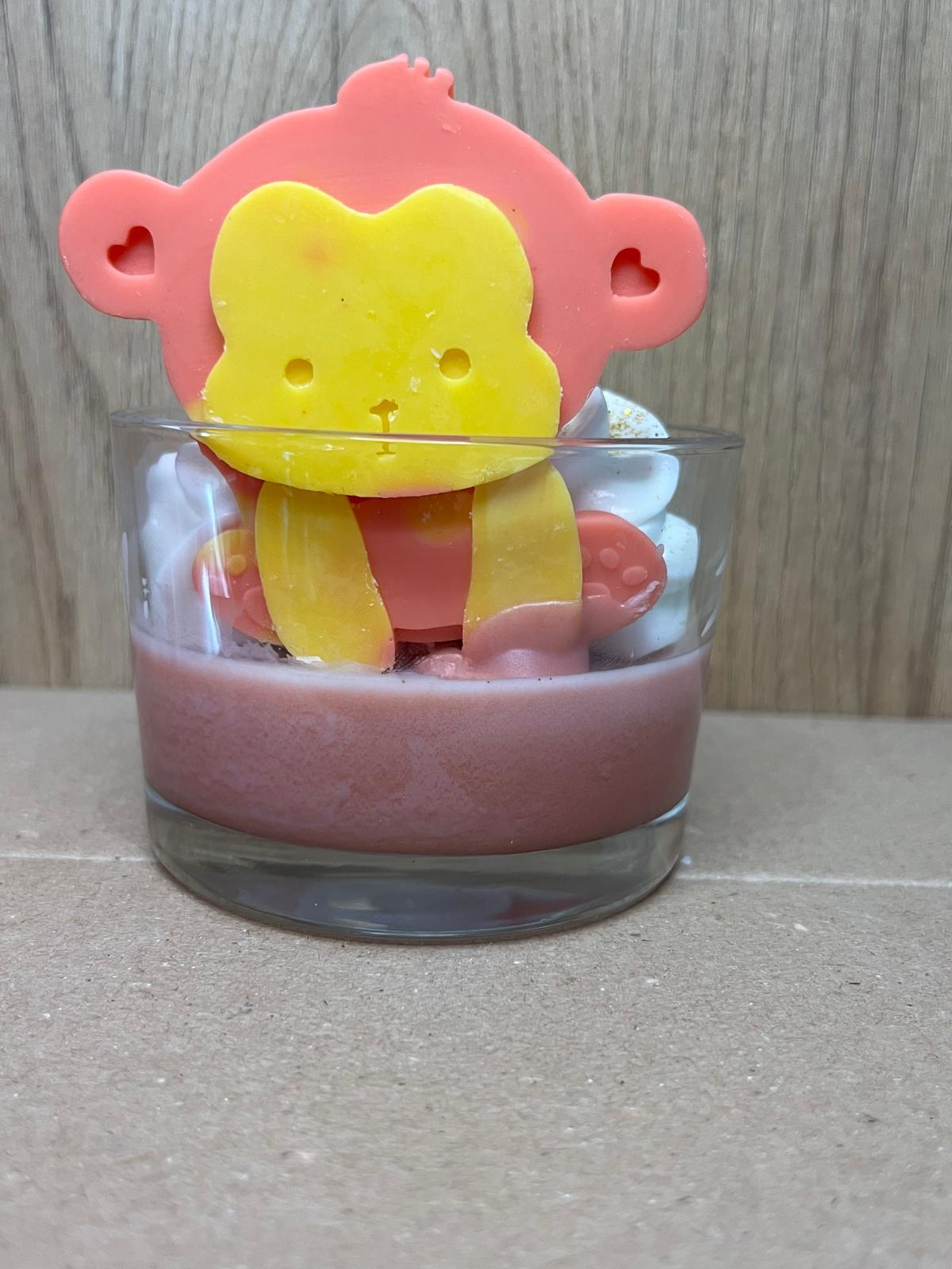 Bougie gourmande happy monkey