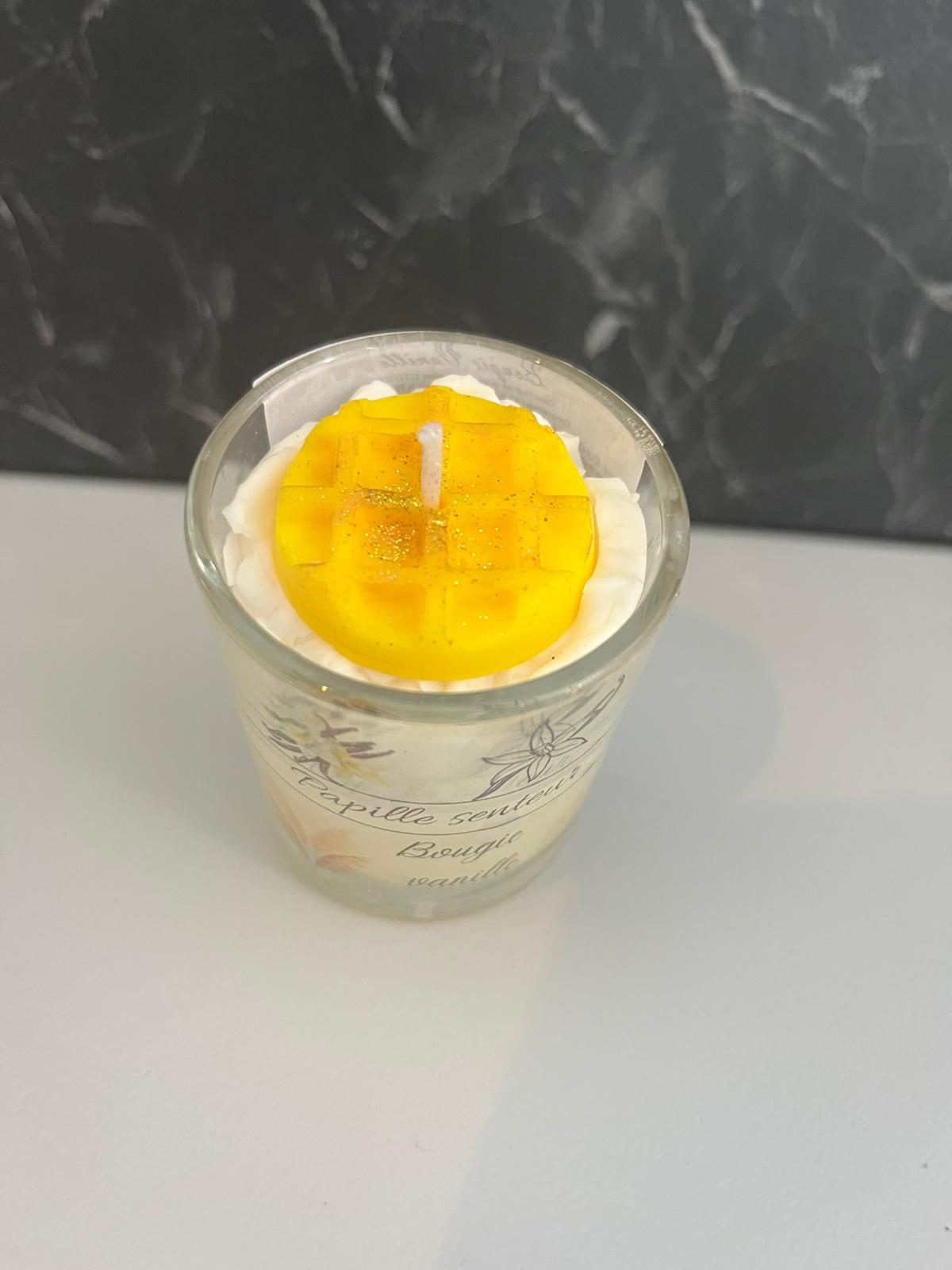 Bougie gourmande vanille